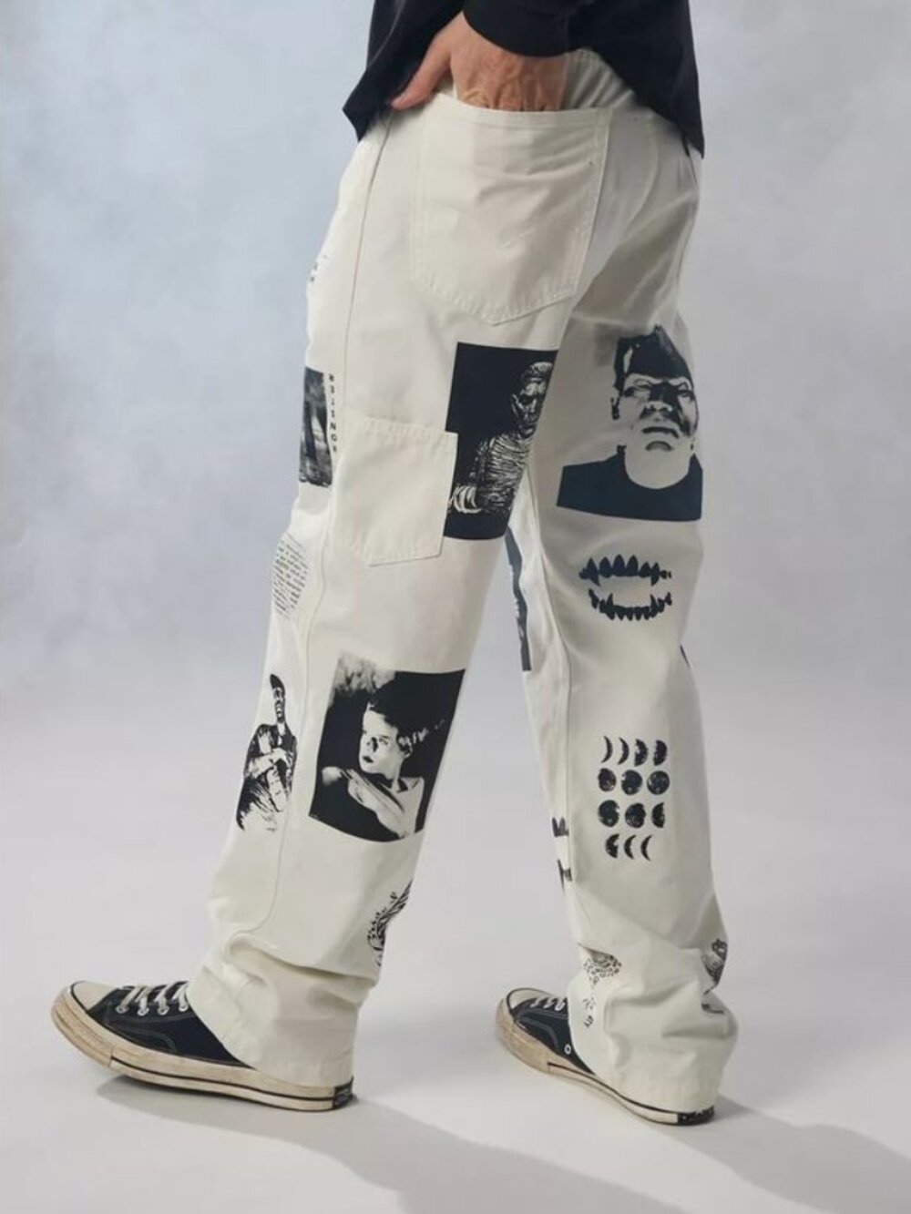 *NEW Monsters x Levi's Loose Carpenter Jeans Size 36x32 (FLAW)